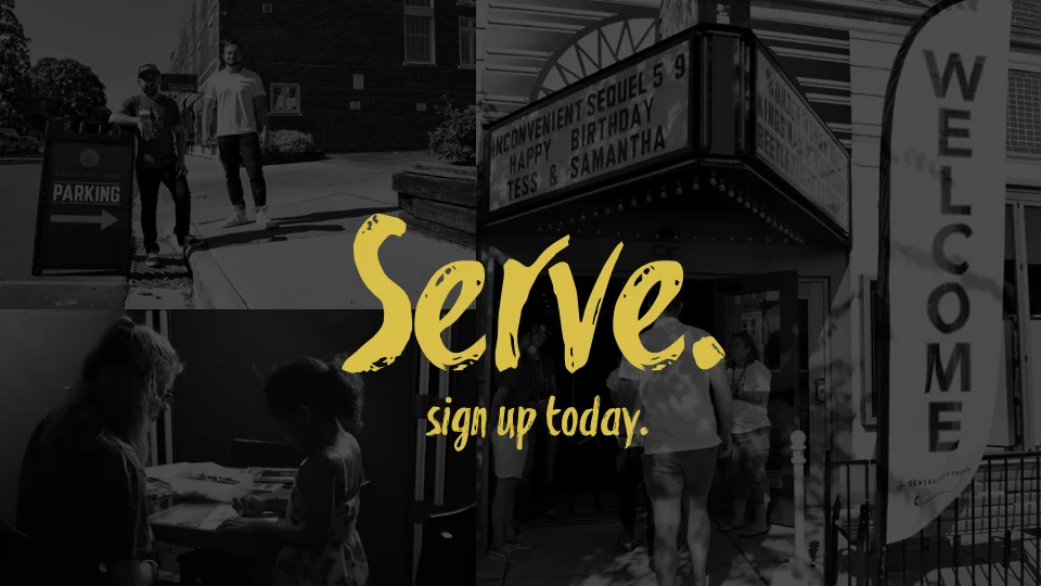 Sign up to serve.