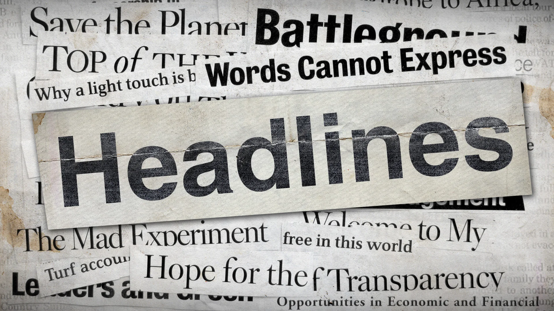 Headlines - Week 3: Immigration