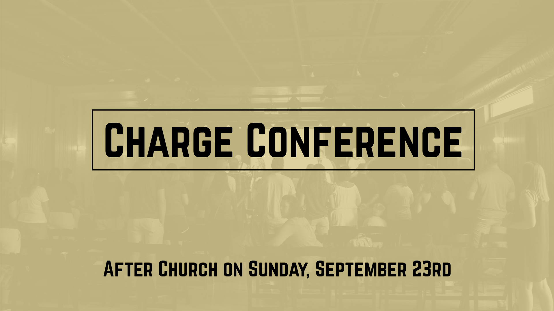 Charge Conference