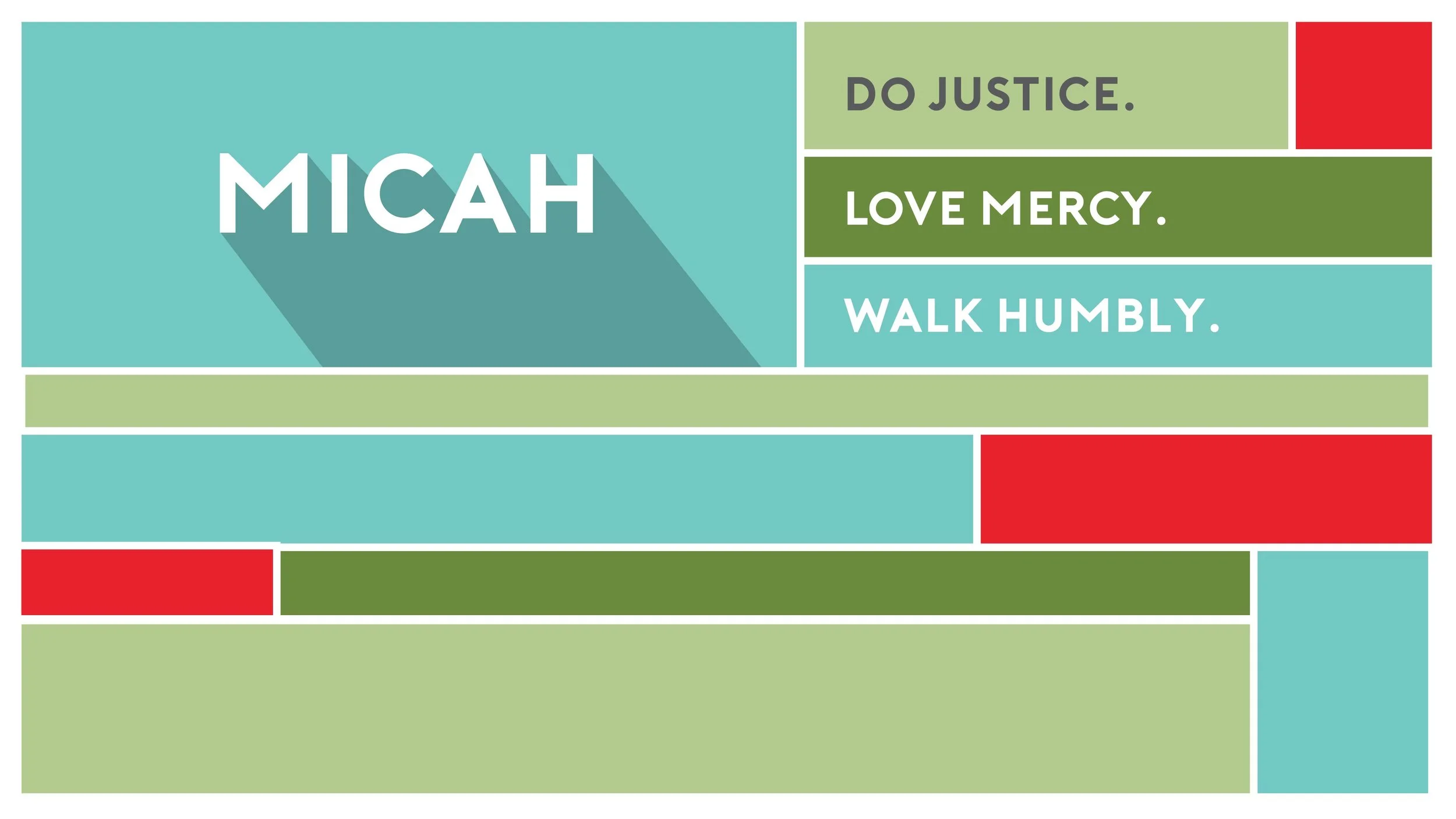 Micah, Week 1 - Introduction