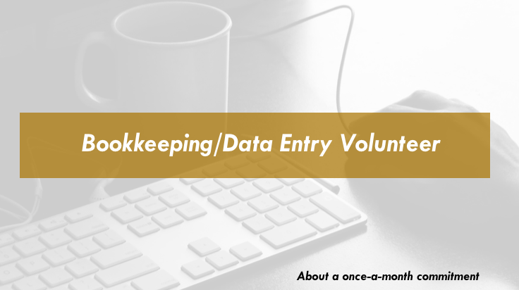 Bookkeeping Volunteer