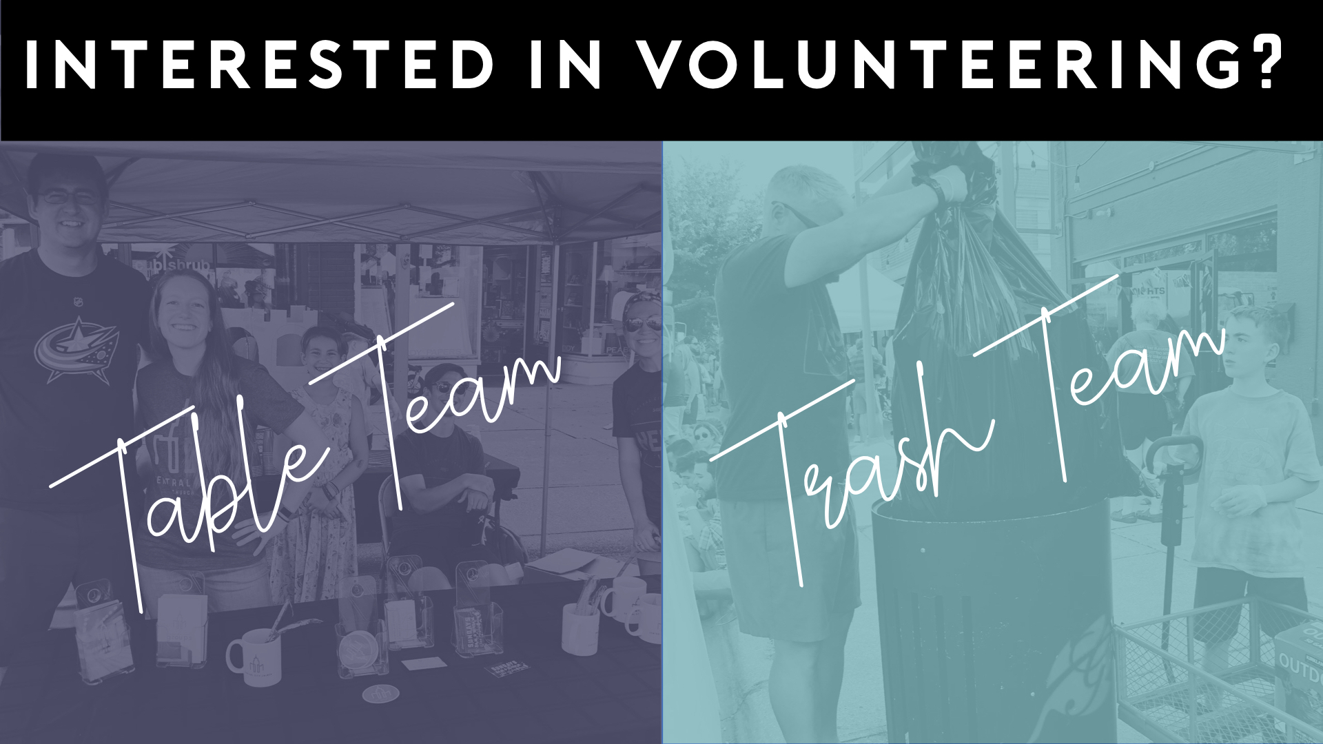 Interested in Volunteering?