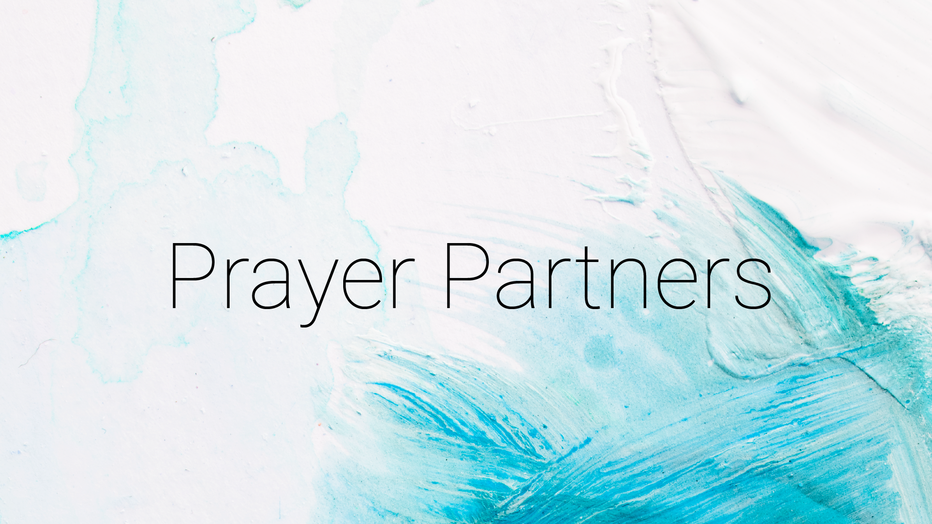 Prayer Partners