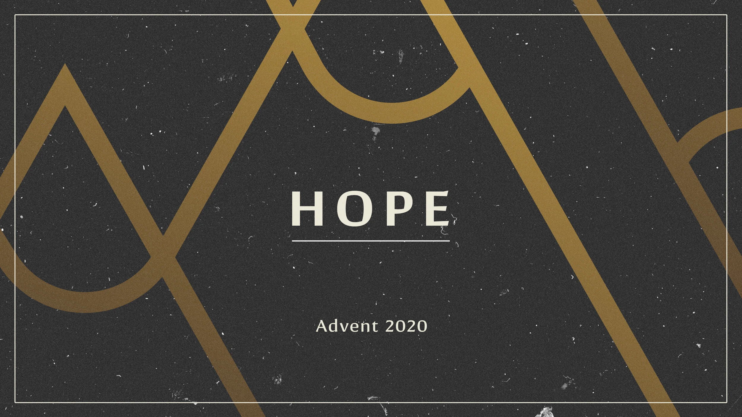 Advent 2020: Hope
