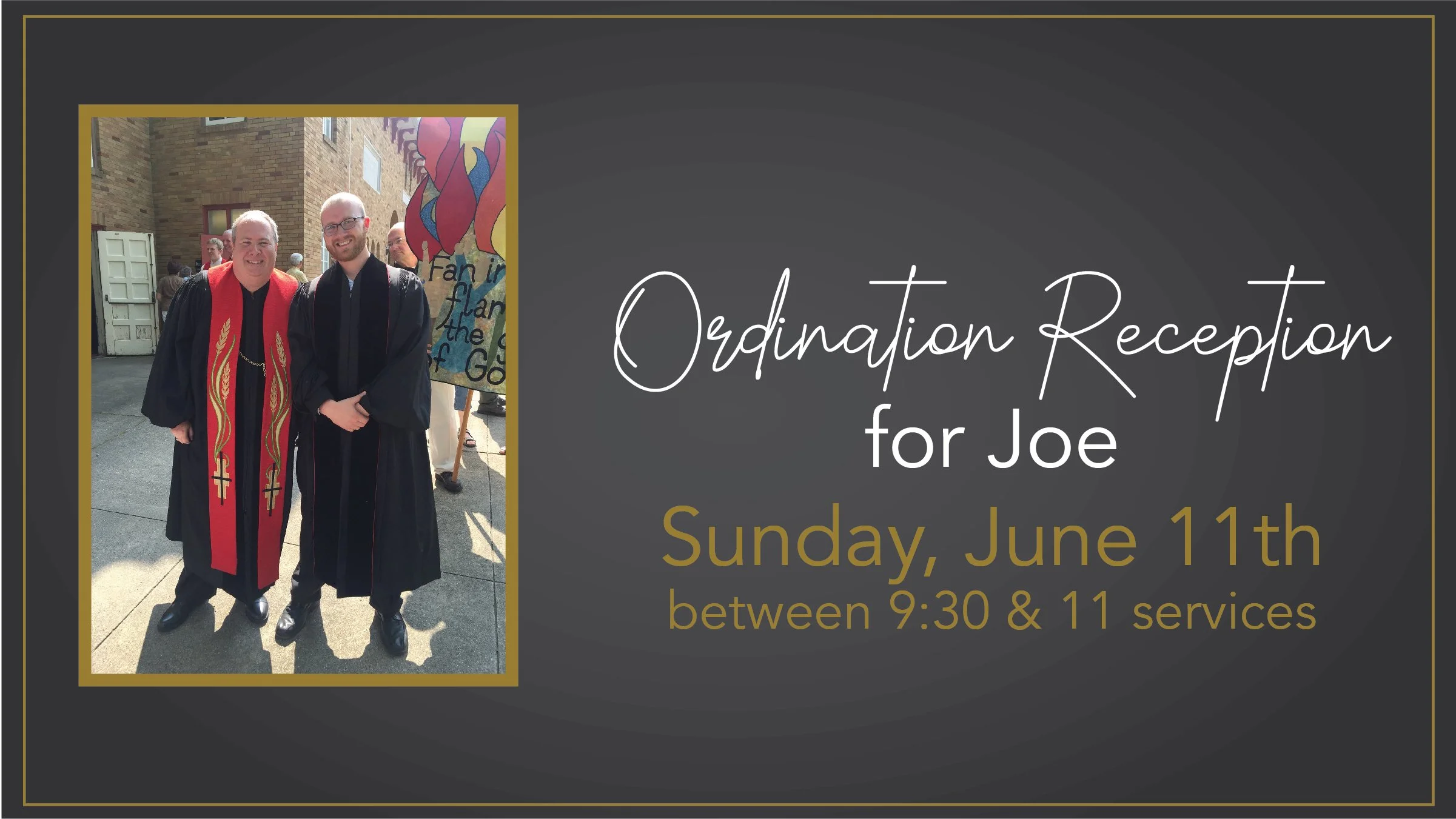  Ordination Reception for Joe