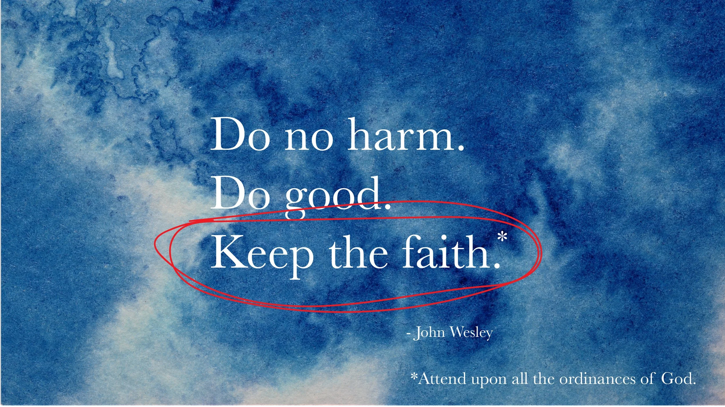 Keep the Faith - Week 3