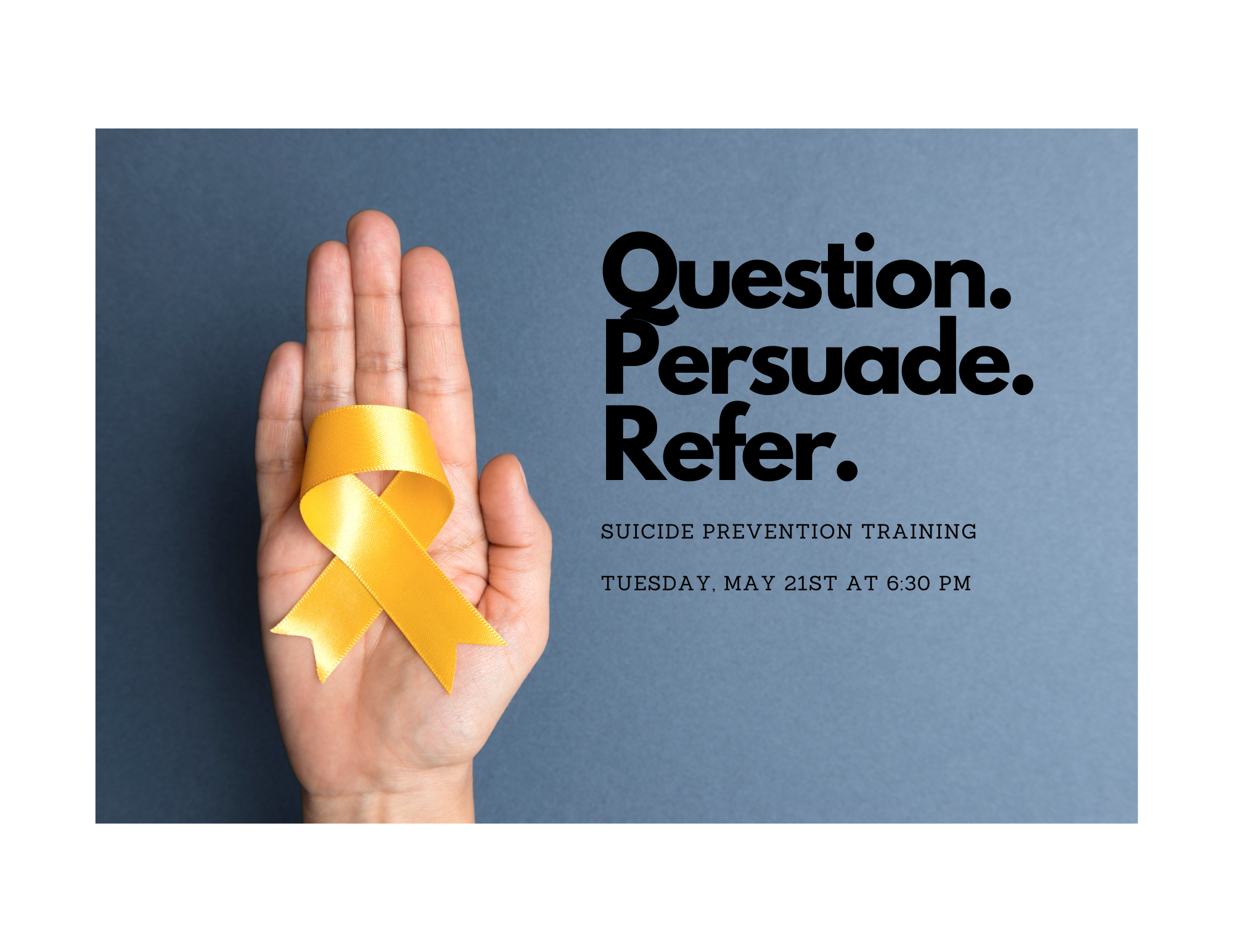 Suicide Prevention Training