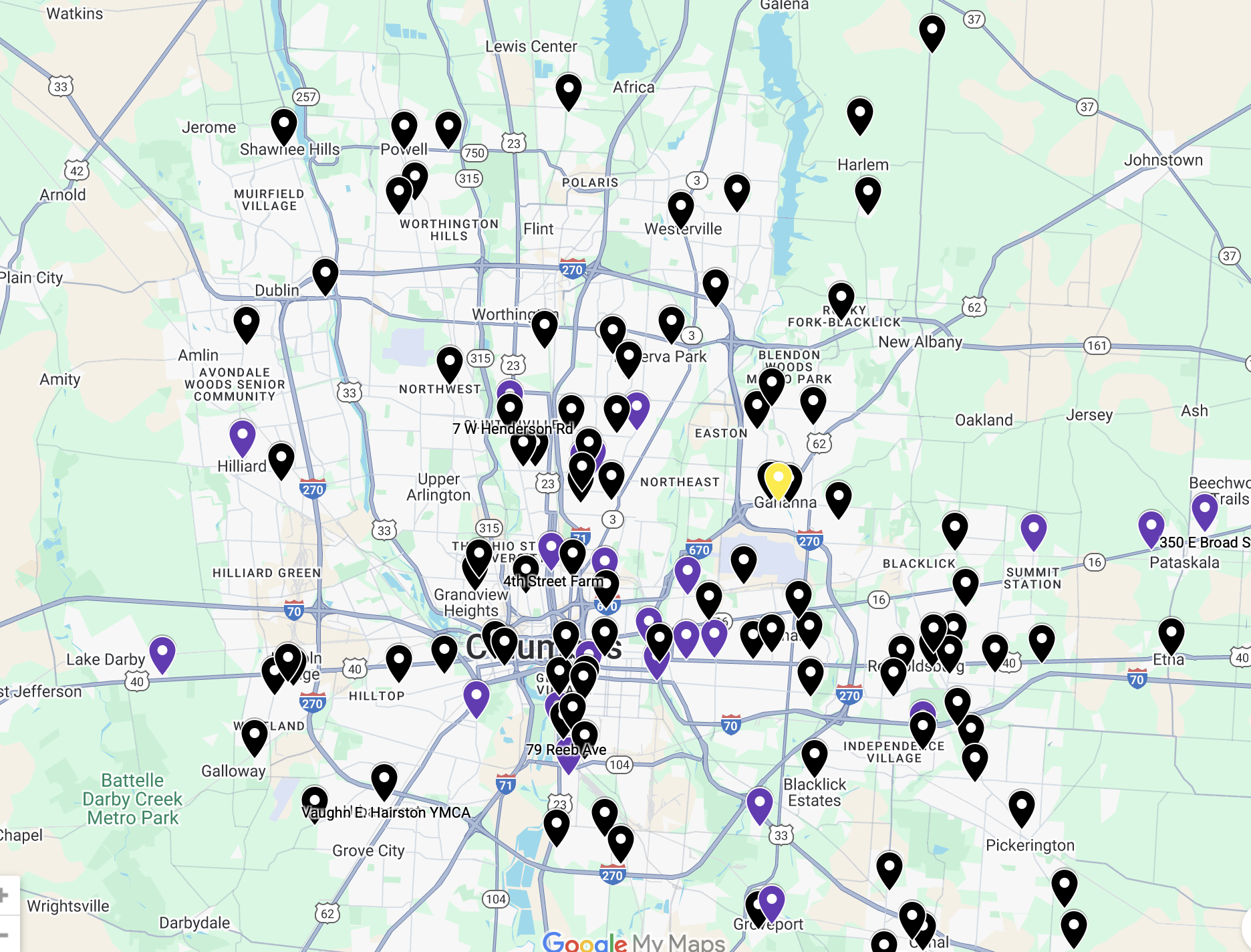 Blessing Box Routes