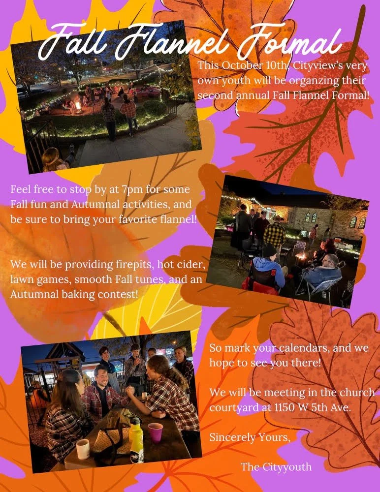 Fall Flannel Formal - All Are Welcome!