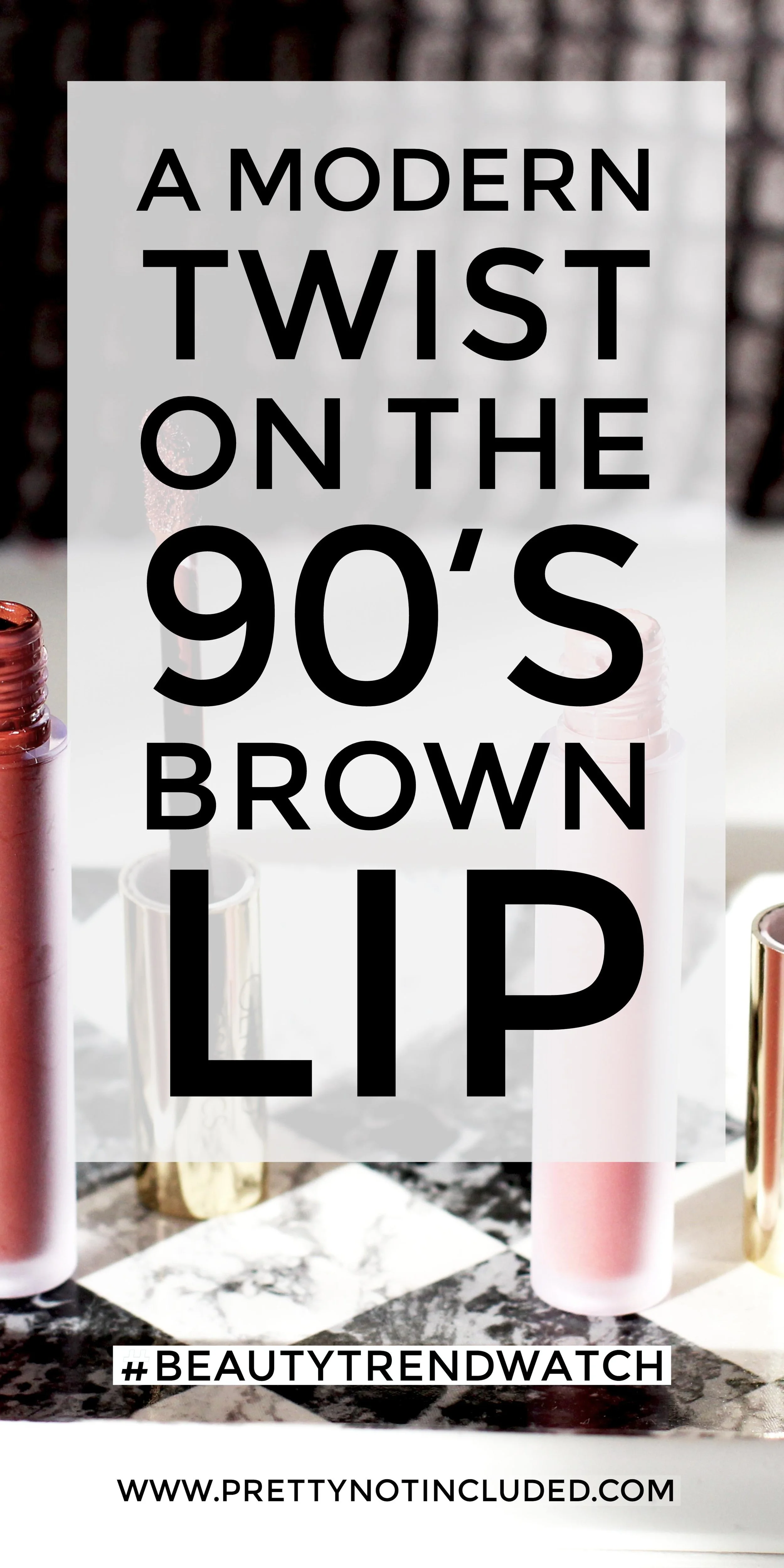 A modern twist on the 90's brown lip trend trend with these matte liquid lipsticks from Gerard Cosmetics. Swatches included.