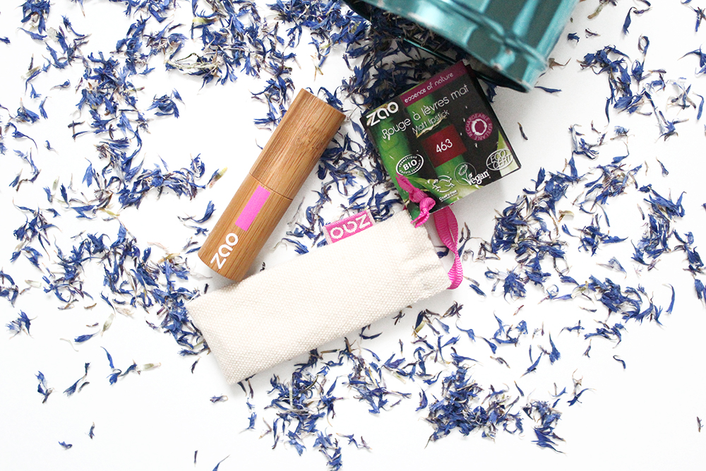 A Day To Night Transition With ZAO's Organic Eco Luxe Makeup Matte Lipstick