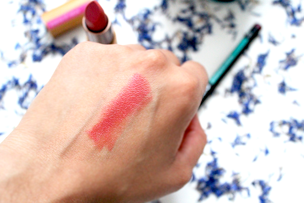 A Day To Night Transition With ZAO's Organic Eco Luxe Makeup Matte Lipstick Swatch
