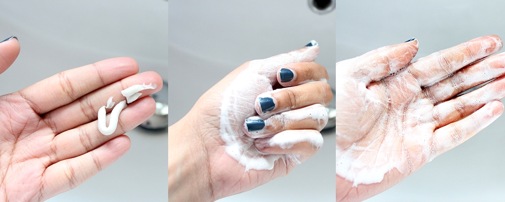 heimish all clean white clay cleansing foam
