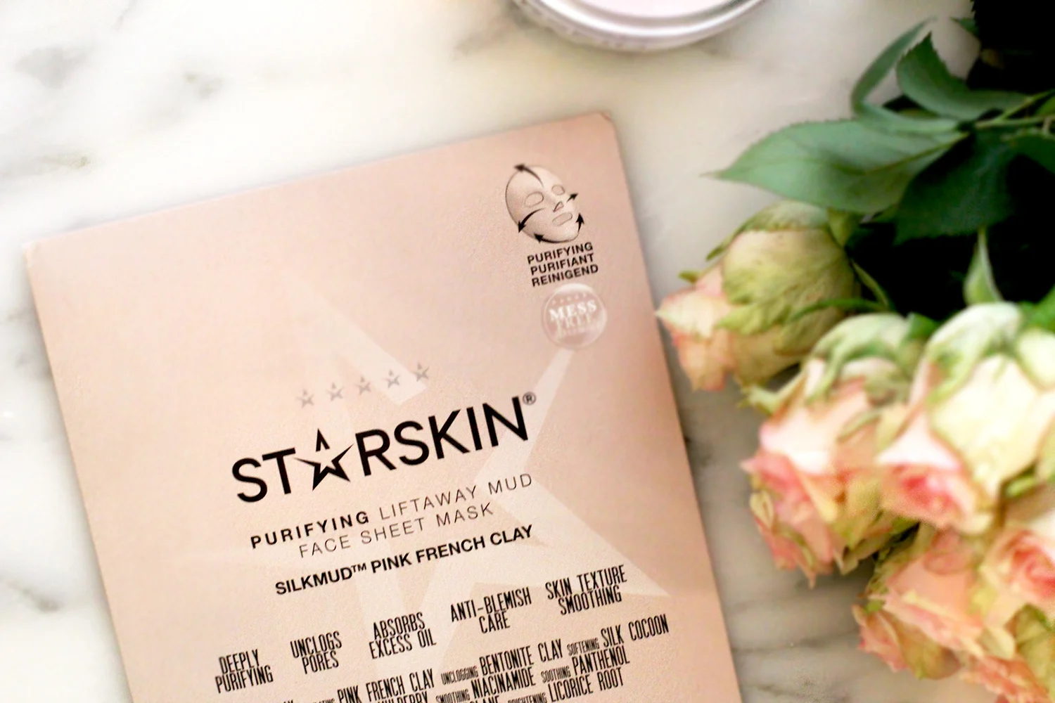 starskin beauty mud sheet mask silkmud