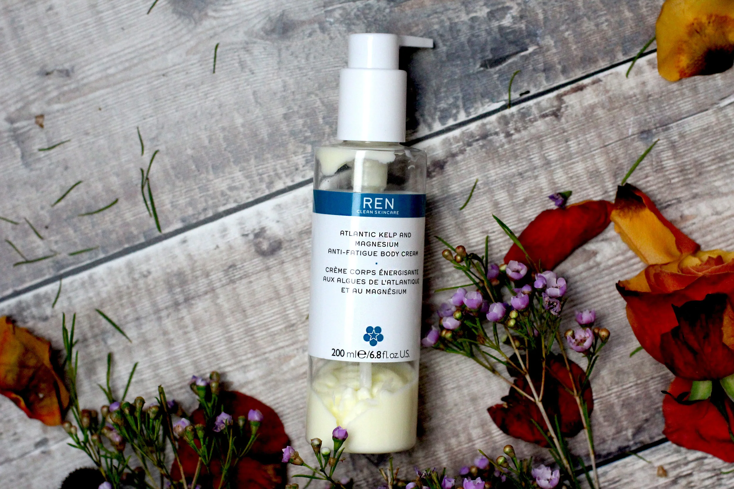 body cream favourites moisturiser dry skin eczema sensitive skin REN skincare atlantic kelp magnesium