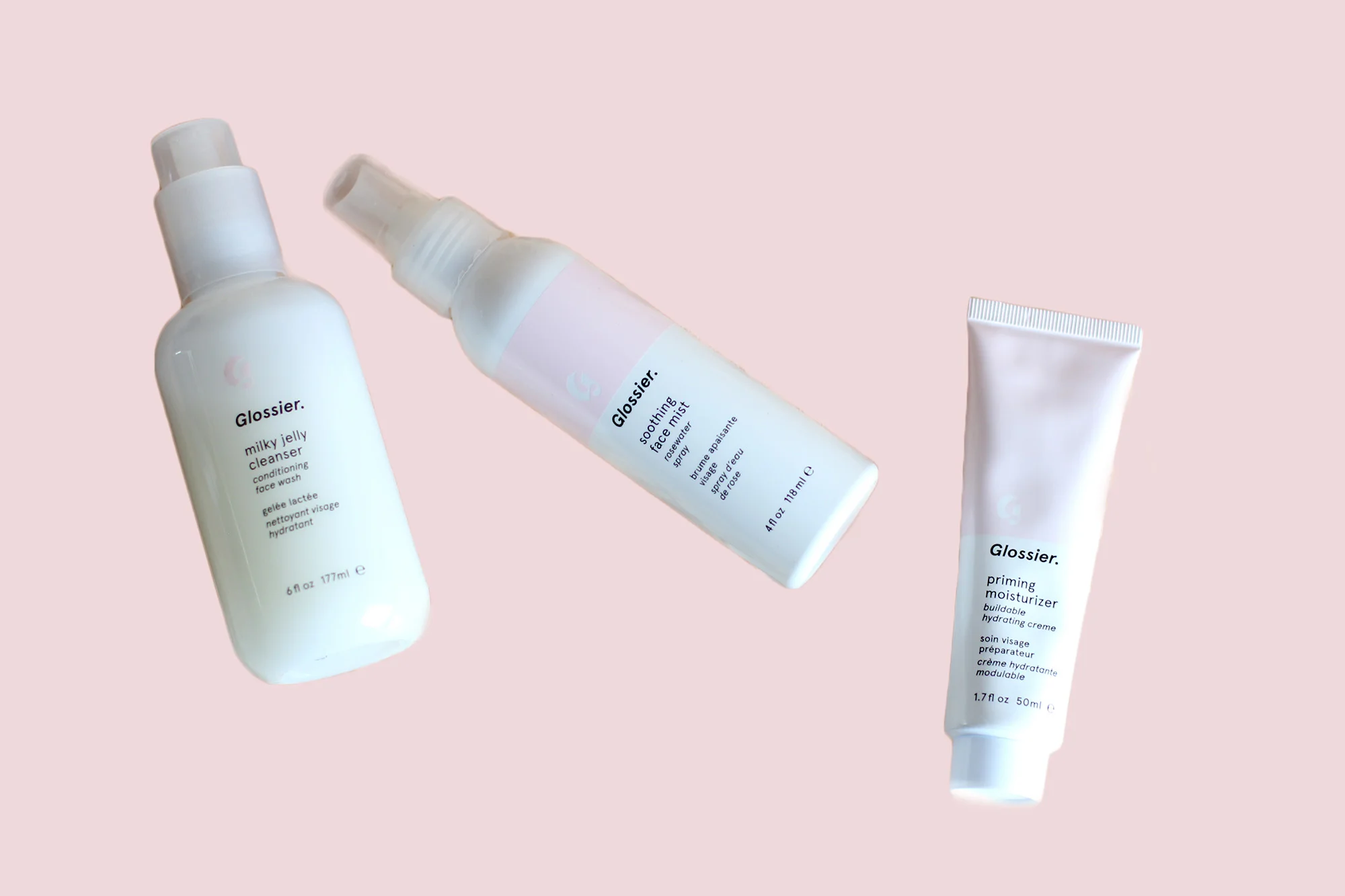 glossier skincare milky jelly cleanser review