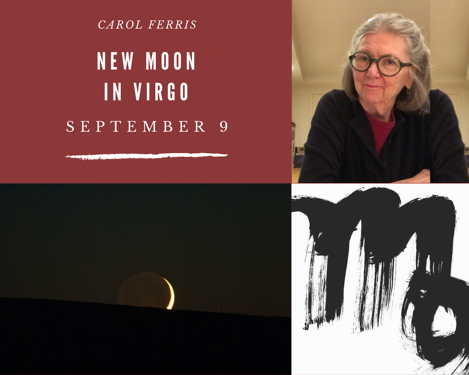 September's New Moon in Virgo with Carol Ferris