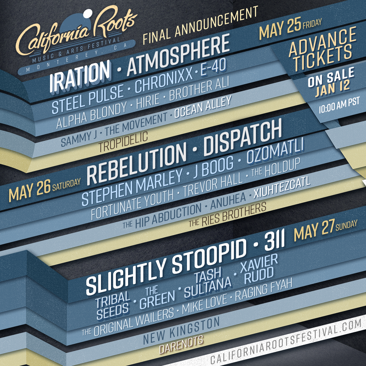The 9th Annual California Roots Music and Arts Festival