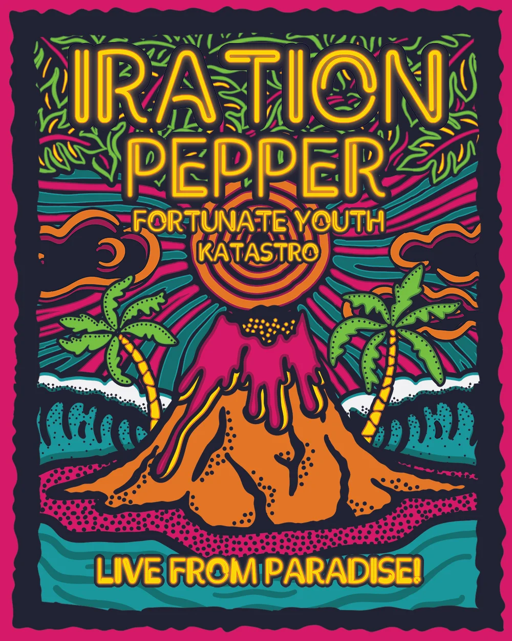 Live From Paradise! Summer Tour with Pepper, Fortunate Youth, and Katastro