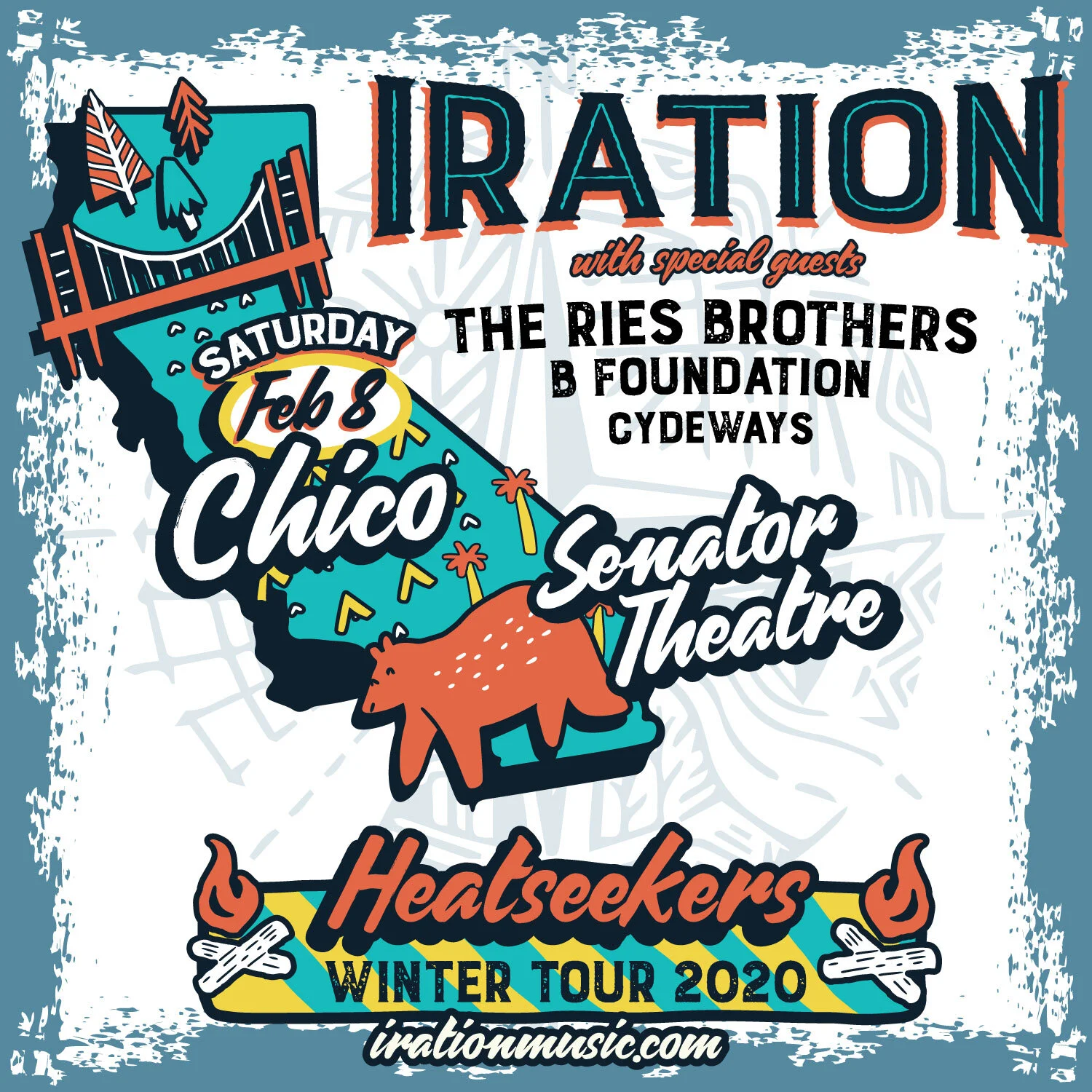 IRATION • HEATSEEKERS WINTER TOUR • CHICO, CA