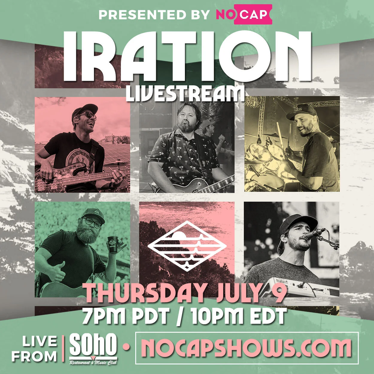NoCapShows presents Iration's Official Coastin' Livestream