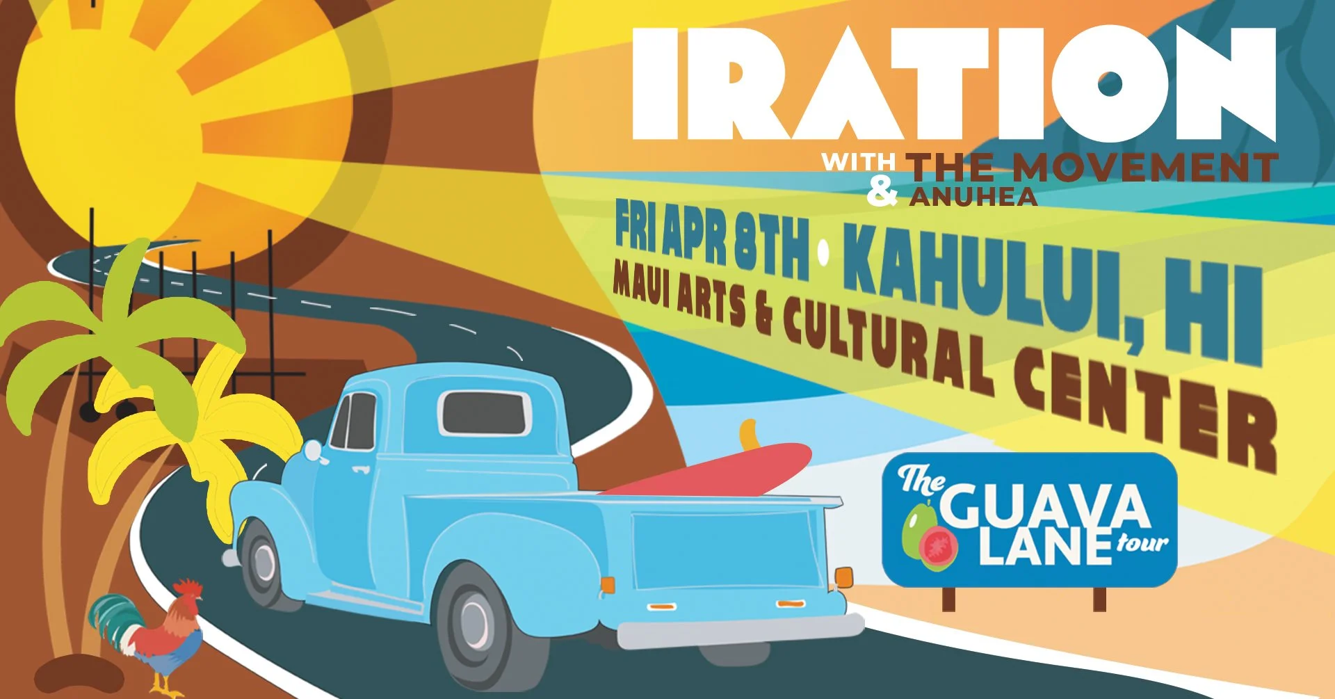 Maui Arts &amp; Cultural Center | Kahului, HI | Fri. April 8th