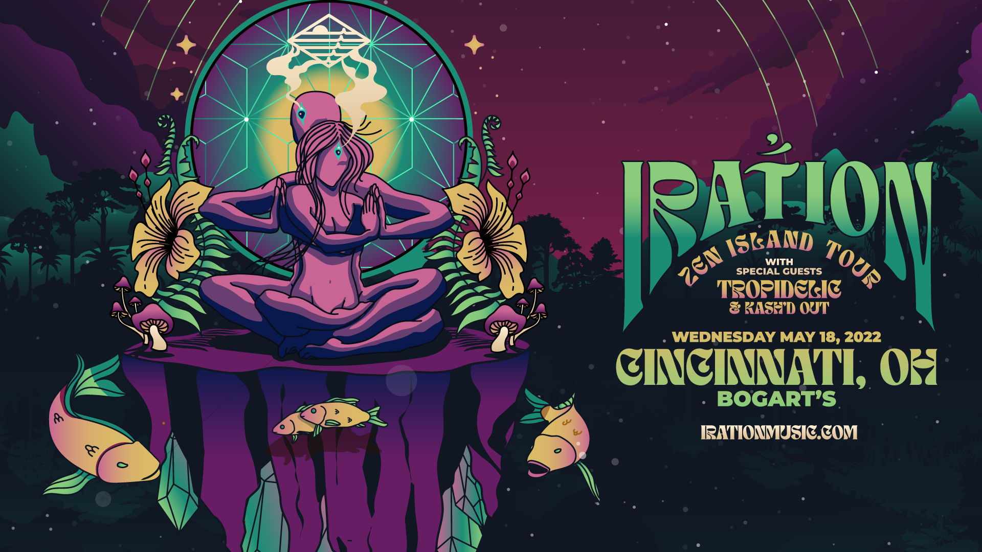 Zen Island Tour - Cincinnati, OH