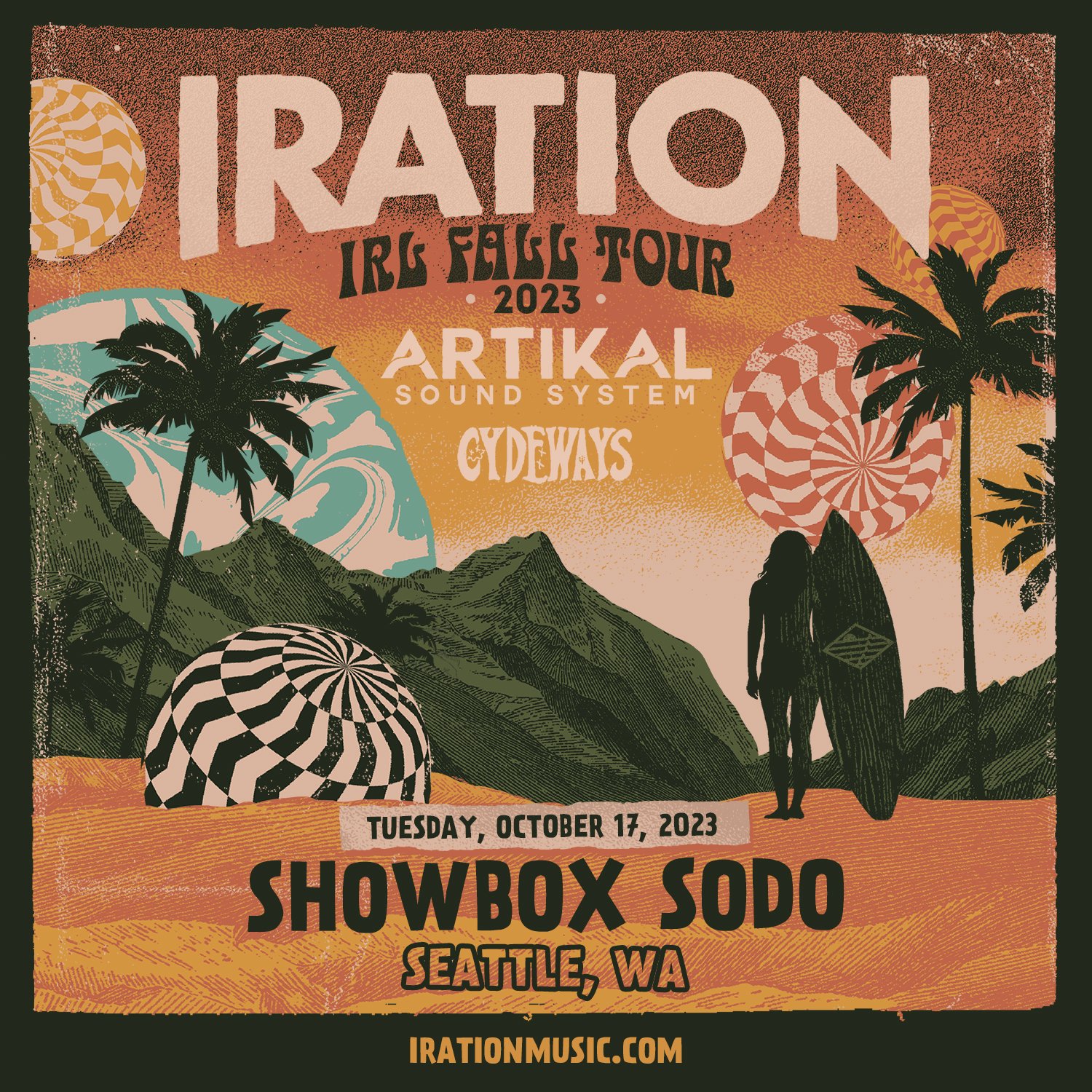 iration tour tickets