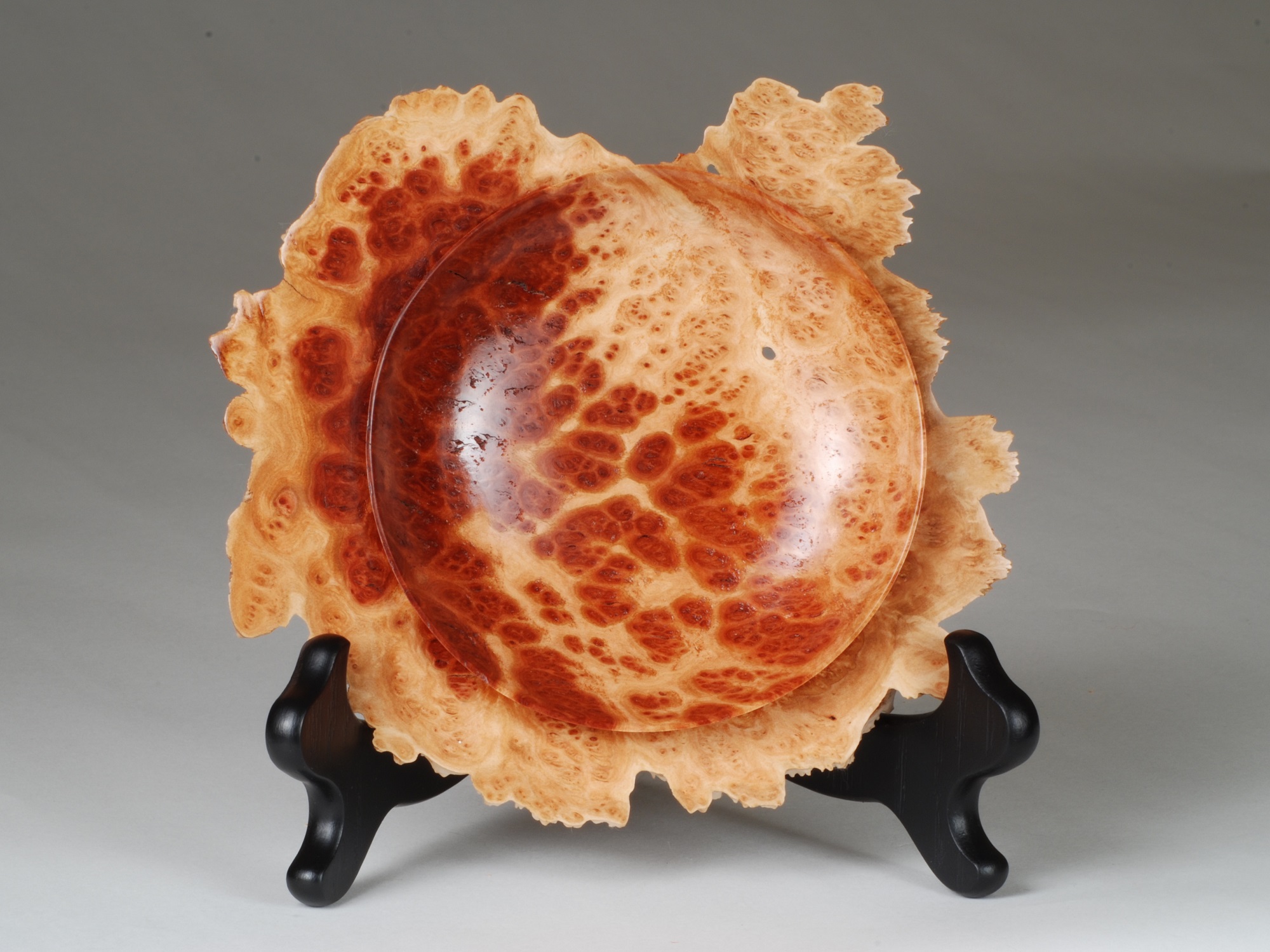 Red Mallee Burl Captive Bowl