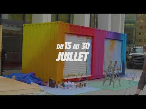 romeo's gin Street Art bar @ Just For Laughs