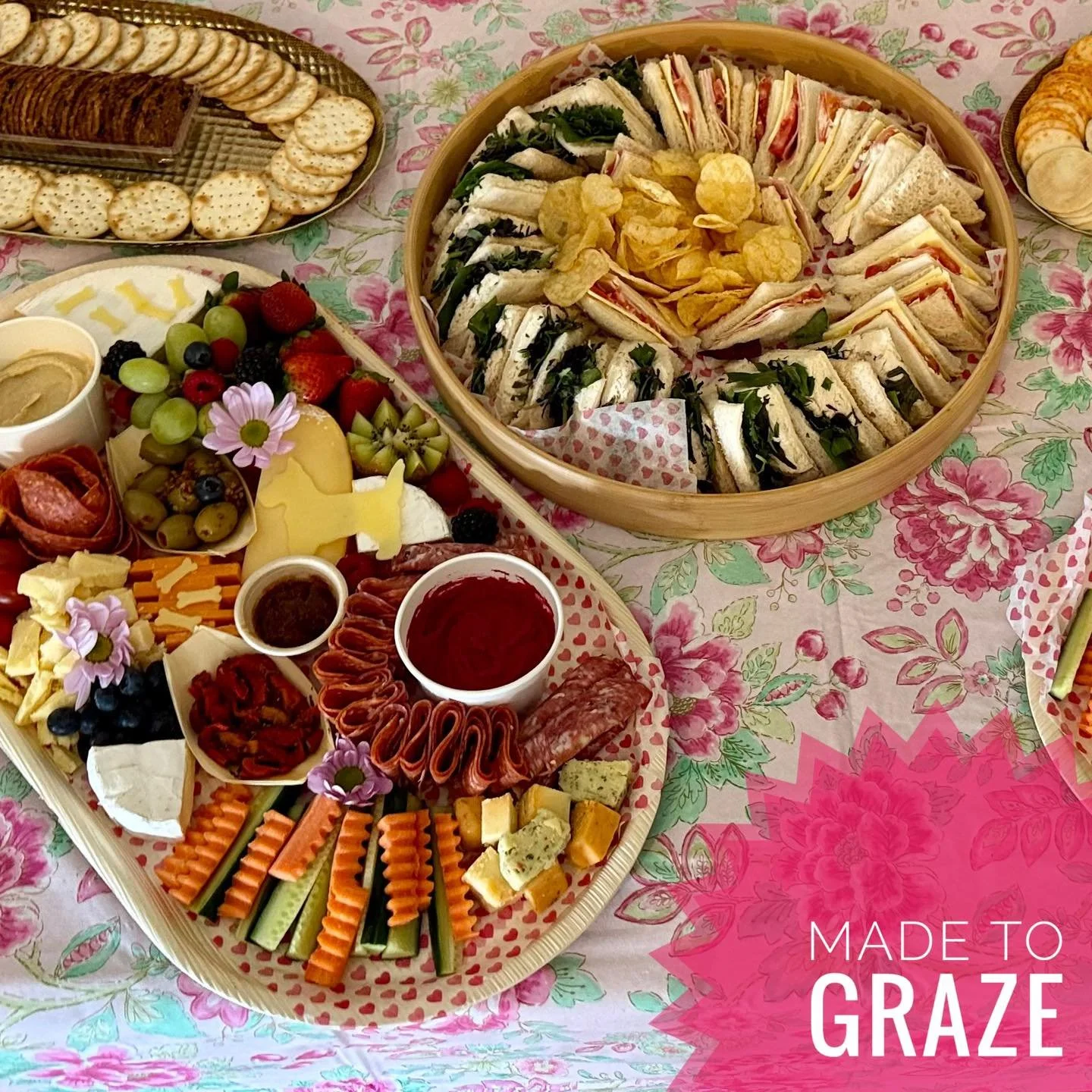 🐾 Vet Nurse Day Lunch! 🐾

Yesterday we celebrated our wonderful vet nurses with a delicious lunch spread across our Hastings and Somerville clinics! The amazing platters and grazing boxes were prepared by our very own nurse &mdash; and talented Mad