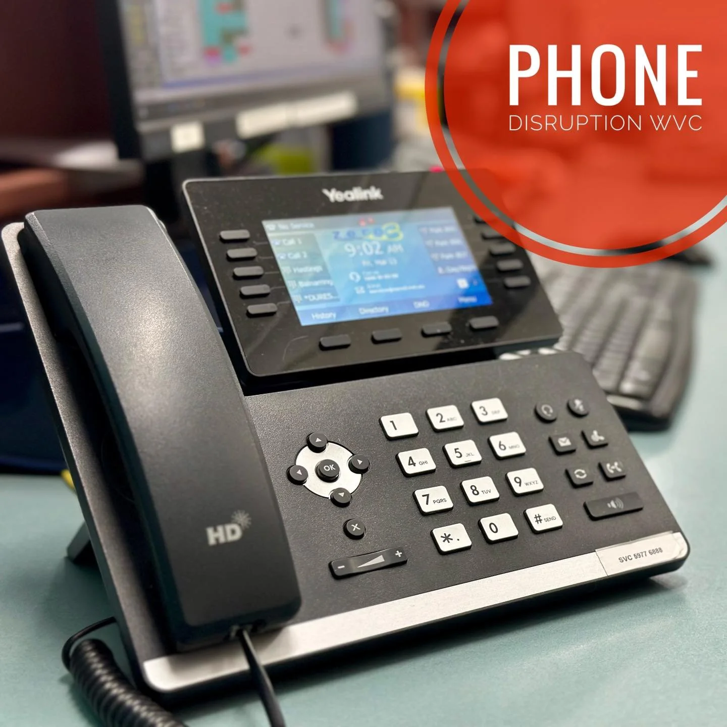 * Update 10am - phones are back on! 

☎️ We are having phone issues at our clinics this morning with both incoming and outgoing calls. 

We have temporarily activated our clinic mobile phones to receive calls.

📞 For urgent issues call:

Hastings - 