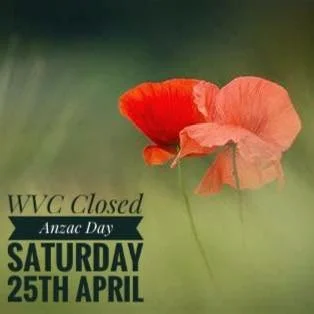 Westernport Vet Clinics will be closed for tomorrow&rsquo;s Anzac Day public holiday. 

For urgent care outside of opening hours, contact the Emergency and Referral Hospital Mornington on 5979 9600 or AEC Frankston on 9770 5555.

#anzacday #westernpo