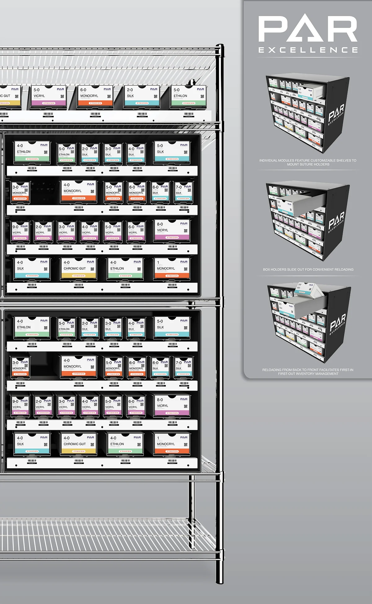 Suture Storage Solutions — Pixel & Timber