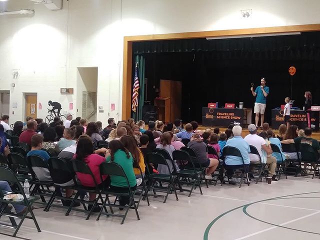 The Franklin Institute Traveling Science Show
Hosted by Family Strengthening Network at Maurice River Elementary School! It&rsquo;s a big hit every year!

Families get to enjoy a show and then walk around and conduct their own experiments!
#fsnfamily