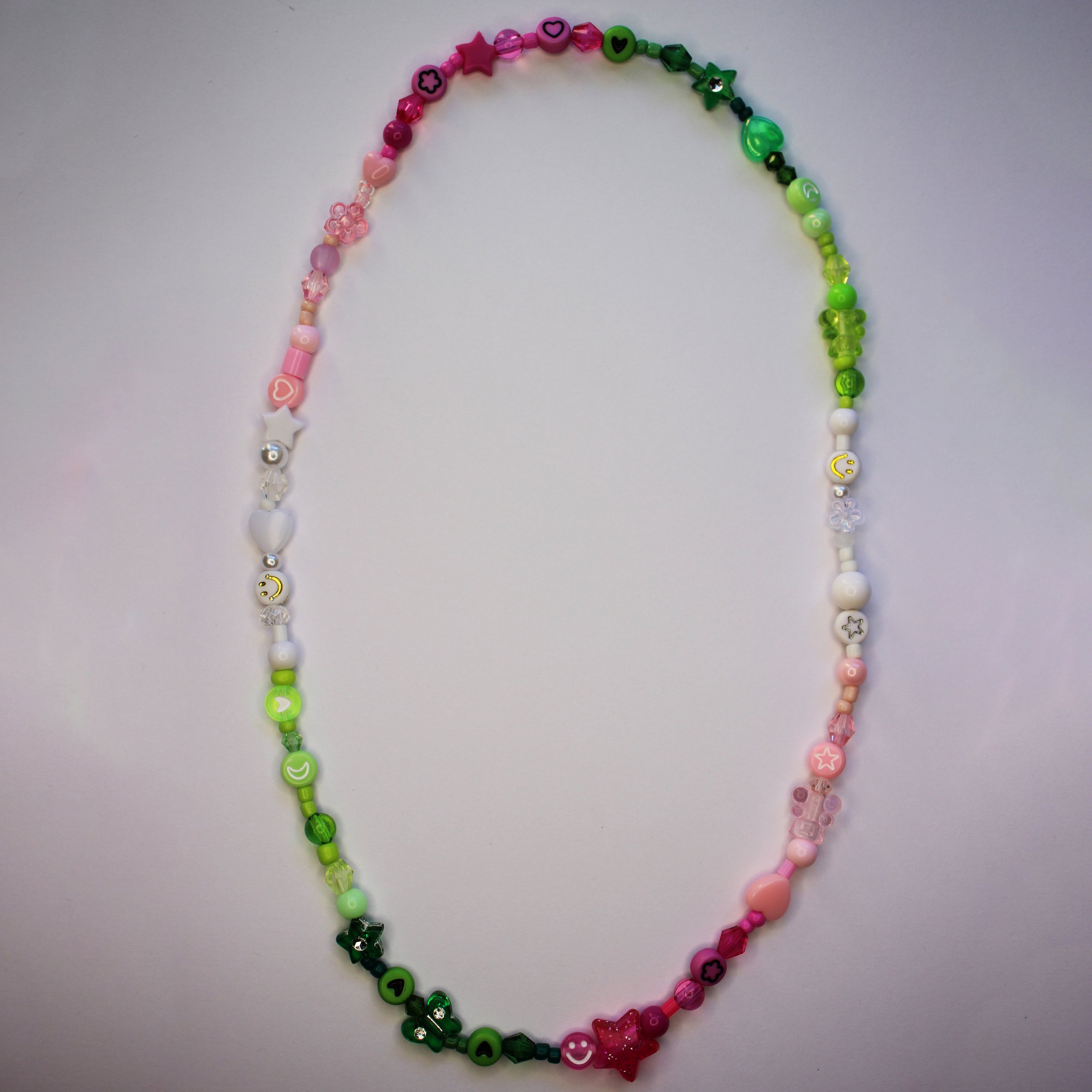 Rainbow Candy Bead Necklace – Gather Brooklyn