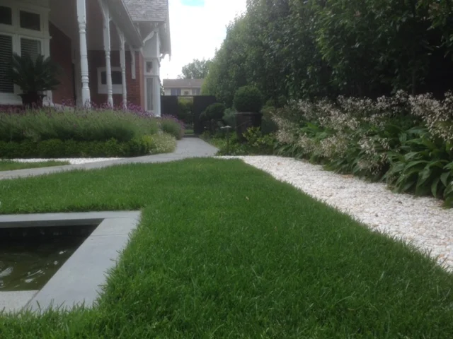 Structured classical garden design and installation