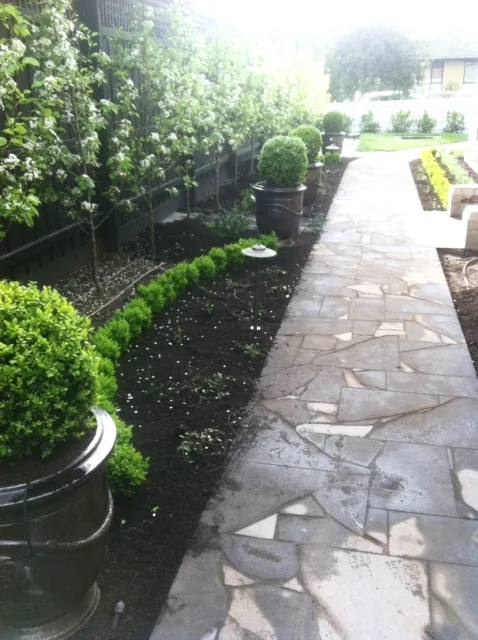  Path construction and planting - Kew 