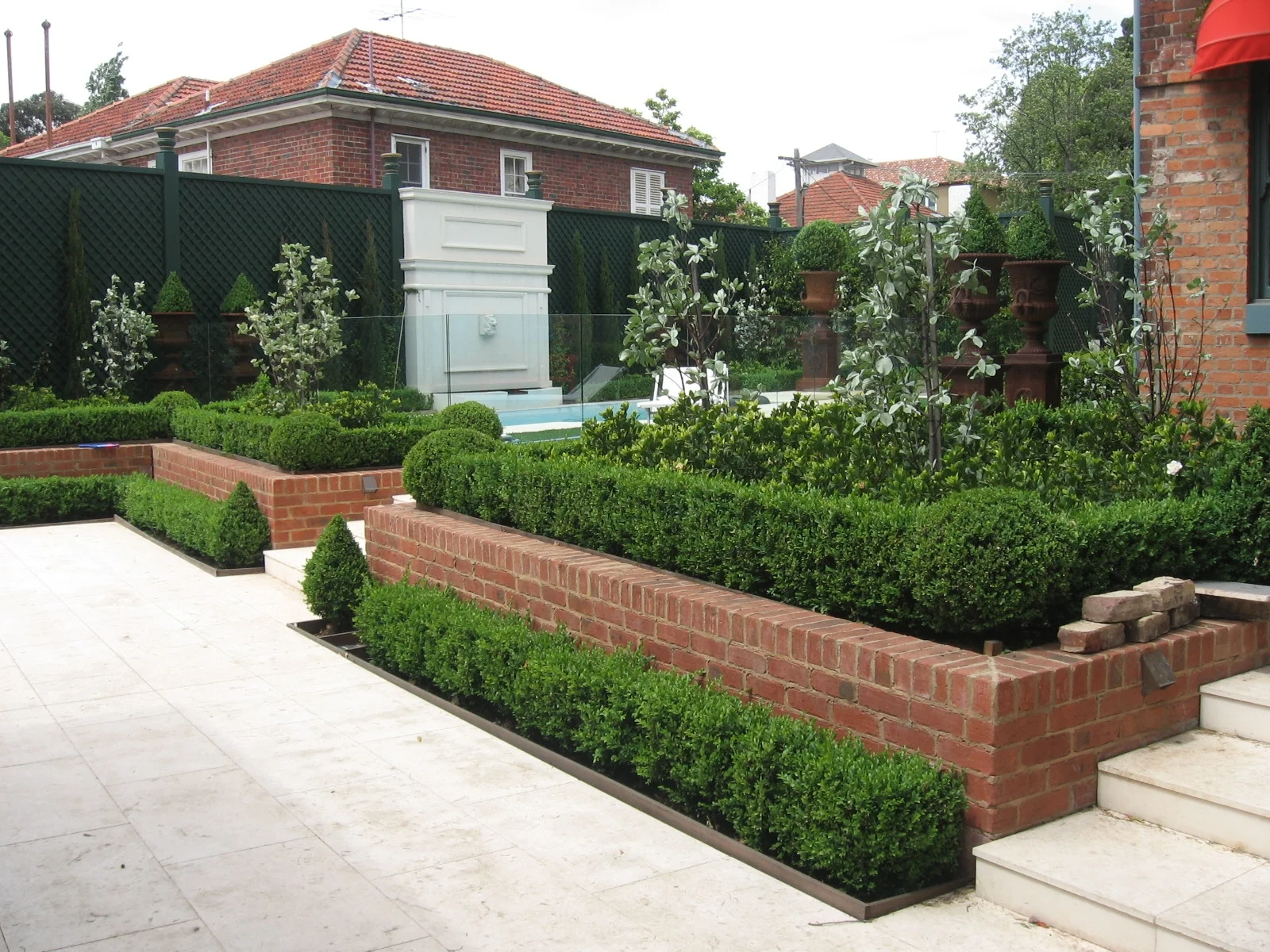 Formal planting. South Yarra