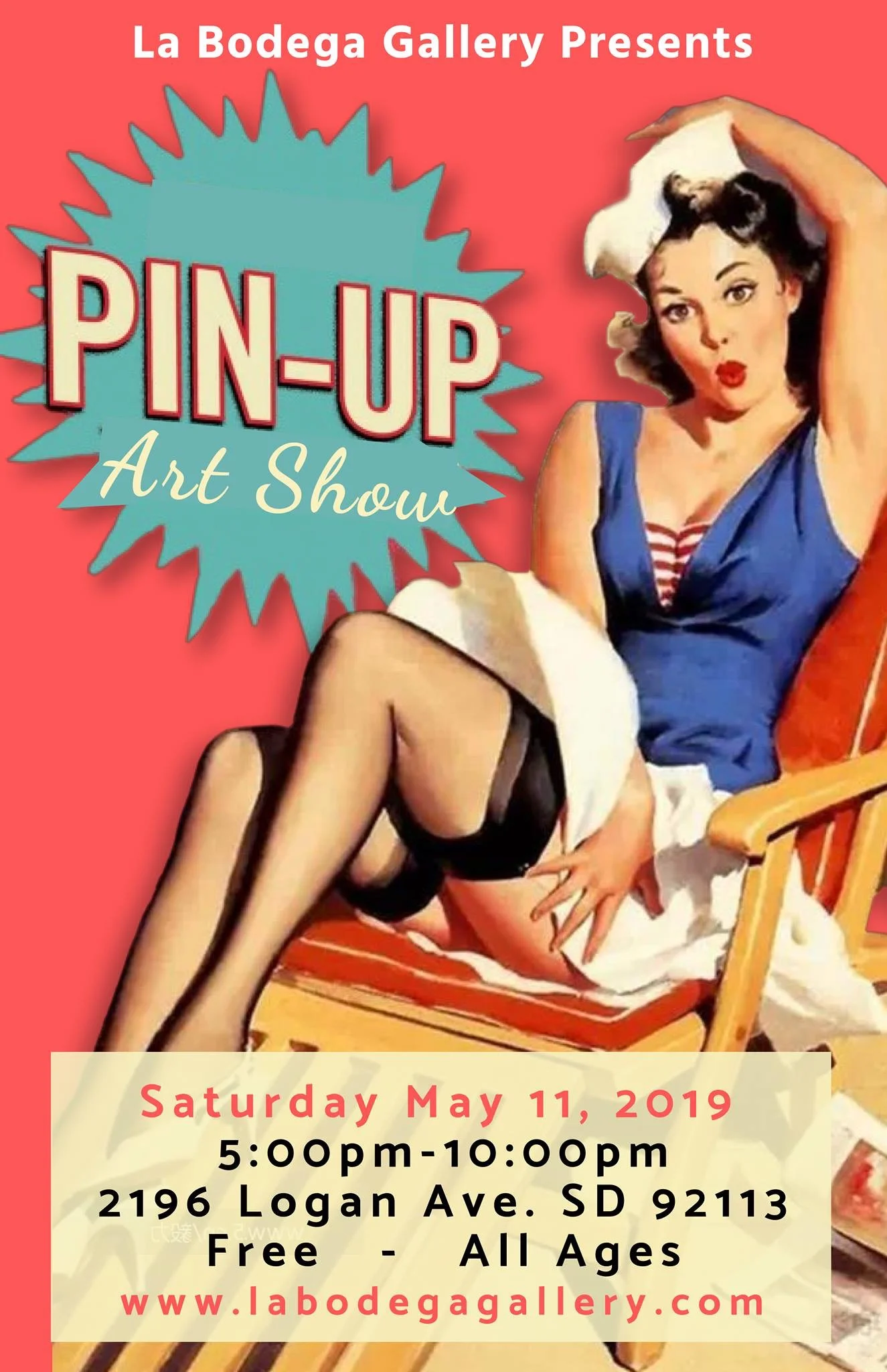 Pin-Up Art Show  - La Bodega Gallery