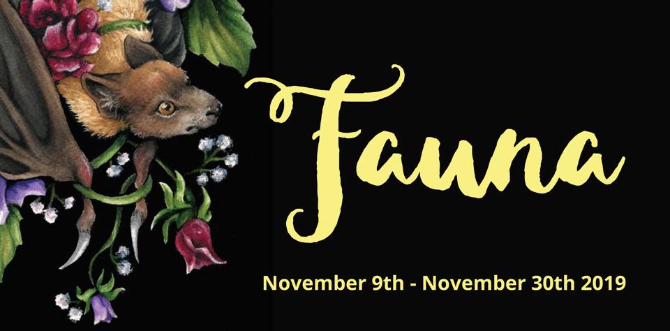"Fauna" at Art Whirl, NYC