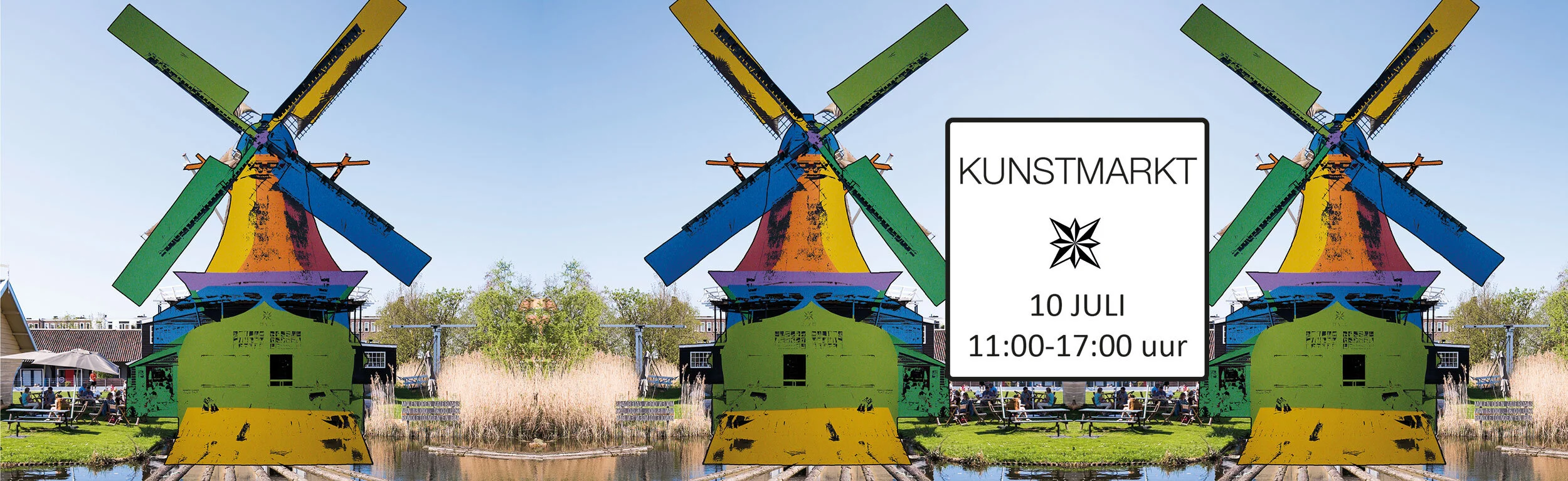 Kunstmarkt, Utrecht, bij Molen de Ster