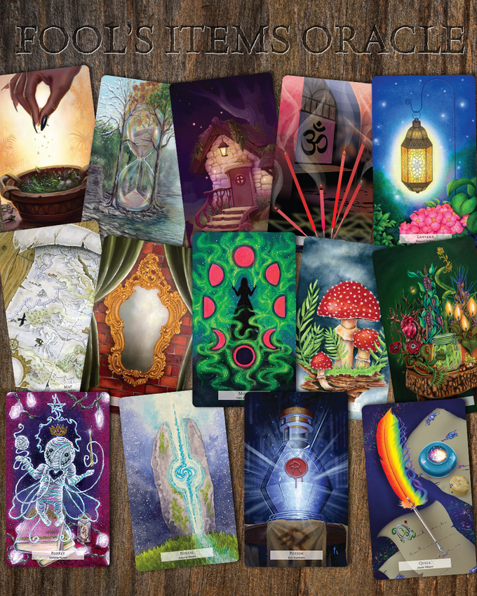 Kickstarter @78 Tarot Magical Deck &amp; Companion Oracle Deck