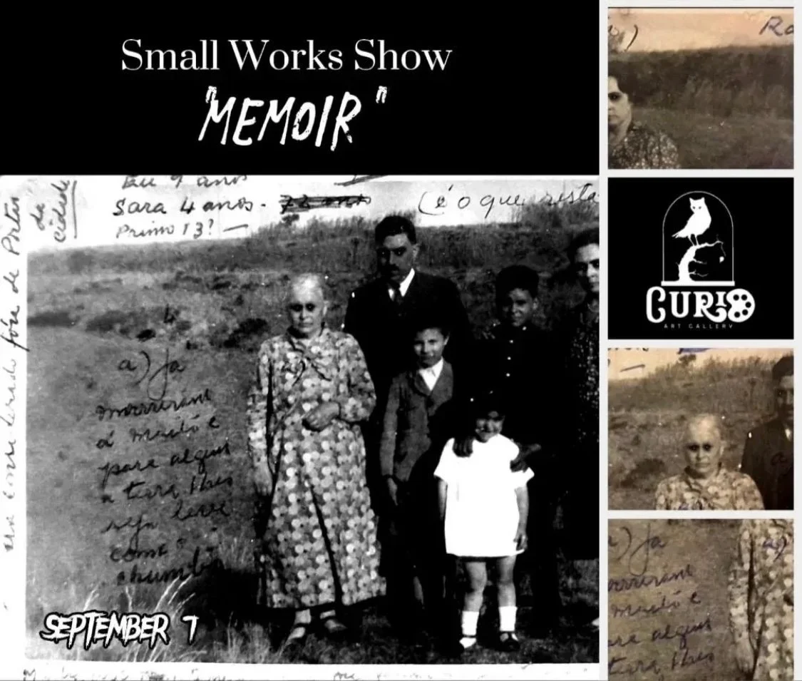 'Memoir' Small Works Show, Curio Art Gallery