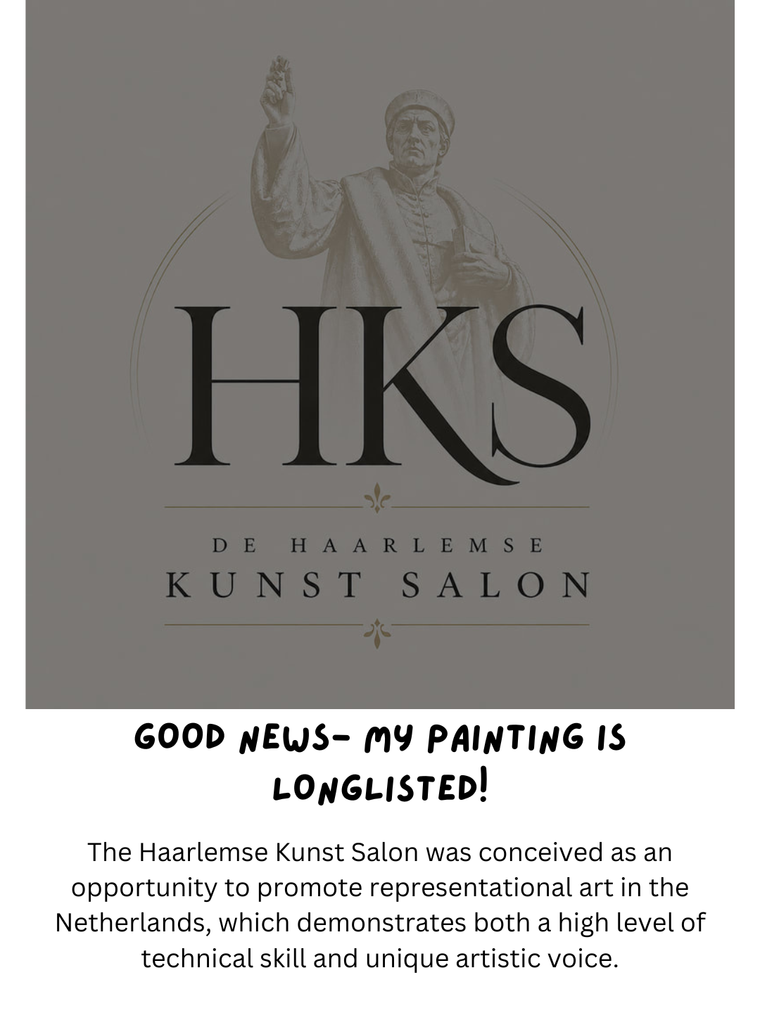 Longlisted for The Haarlemse Kunst Salon