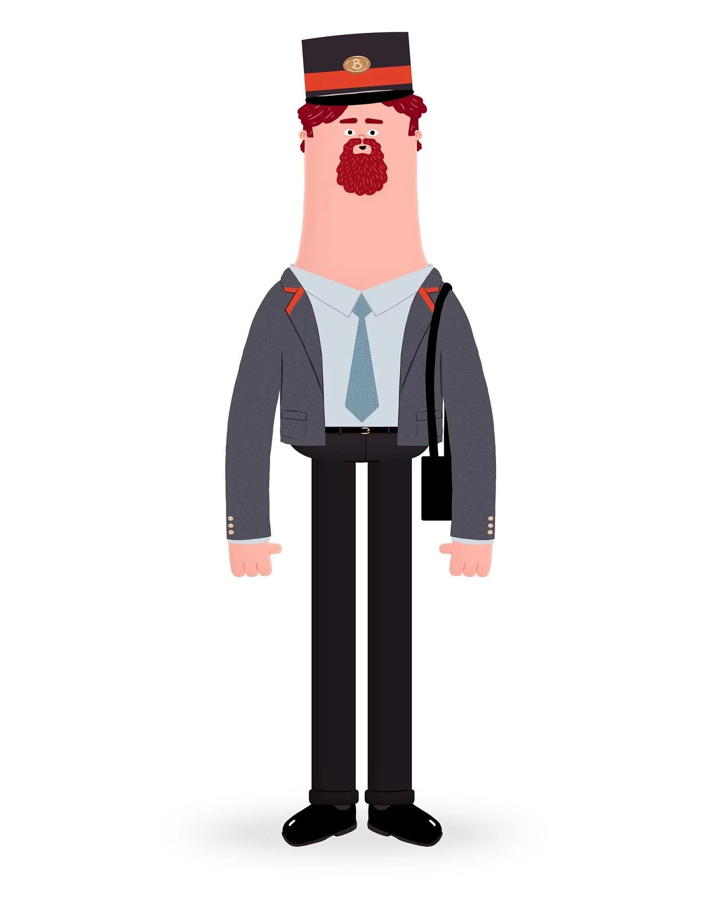 Some characters that didn&rsquo;t make the final selection for the NMBS (Belgian train) project from years ago. 

#characterdesign #character #illustration #digitalart #nmbs #belgiantrain #characterart #train #drawing #illustrator