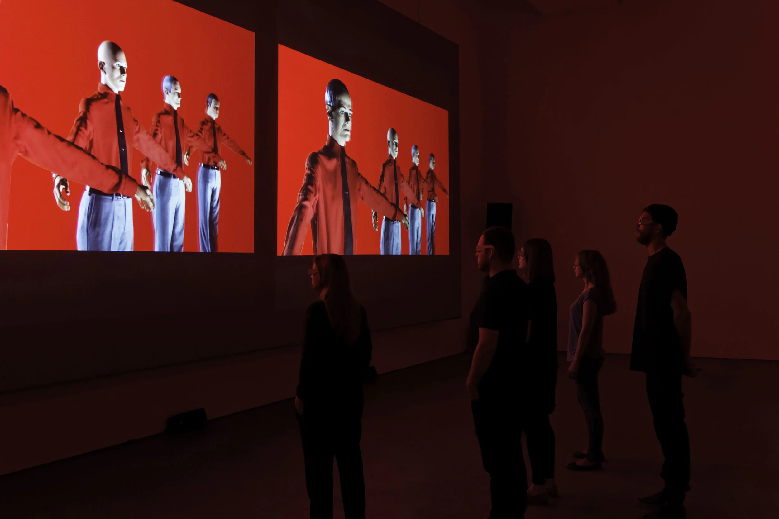 Kraftwerk. 3-D Video-Installation 12345678 - Sprüth Magers Berlin, 2013