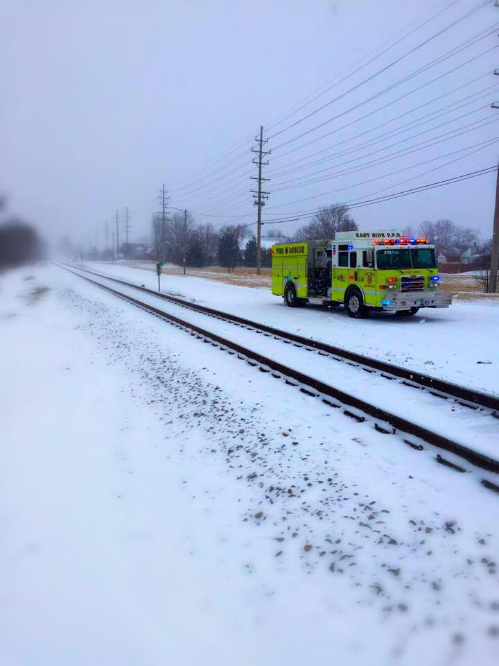  In February 2016, East Side responded to a bus that stalled-out while crossing the railroad tracks at East 'B' Street Rd and Green Mount Blvd.&nbsp; The bus was successfully moved off the tracks before any trains approached the intersection.&nbsp; 