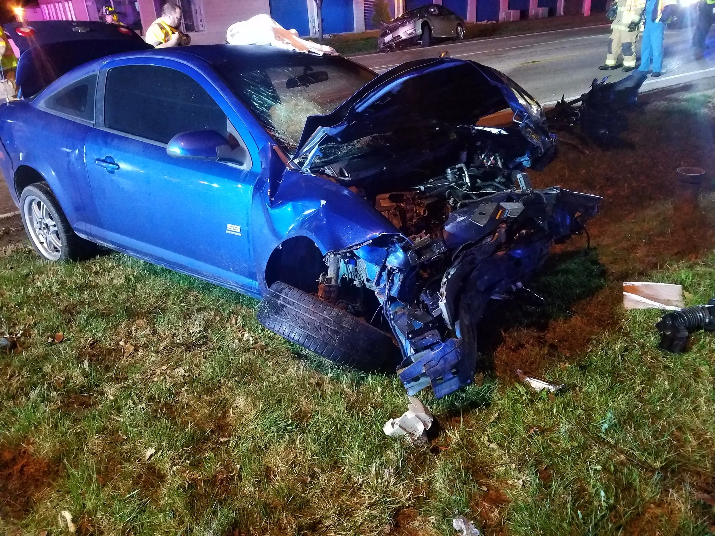 On 04/06/2019, East Side responded for a vehicle accident with injuries and entrapment. One occupant was extricated from vehicle and placed in the care of EMS.