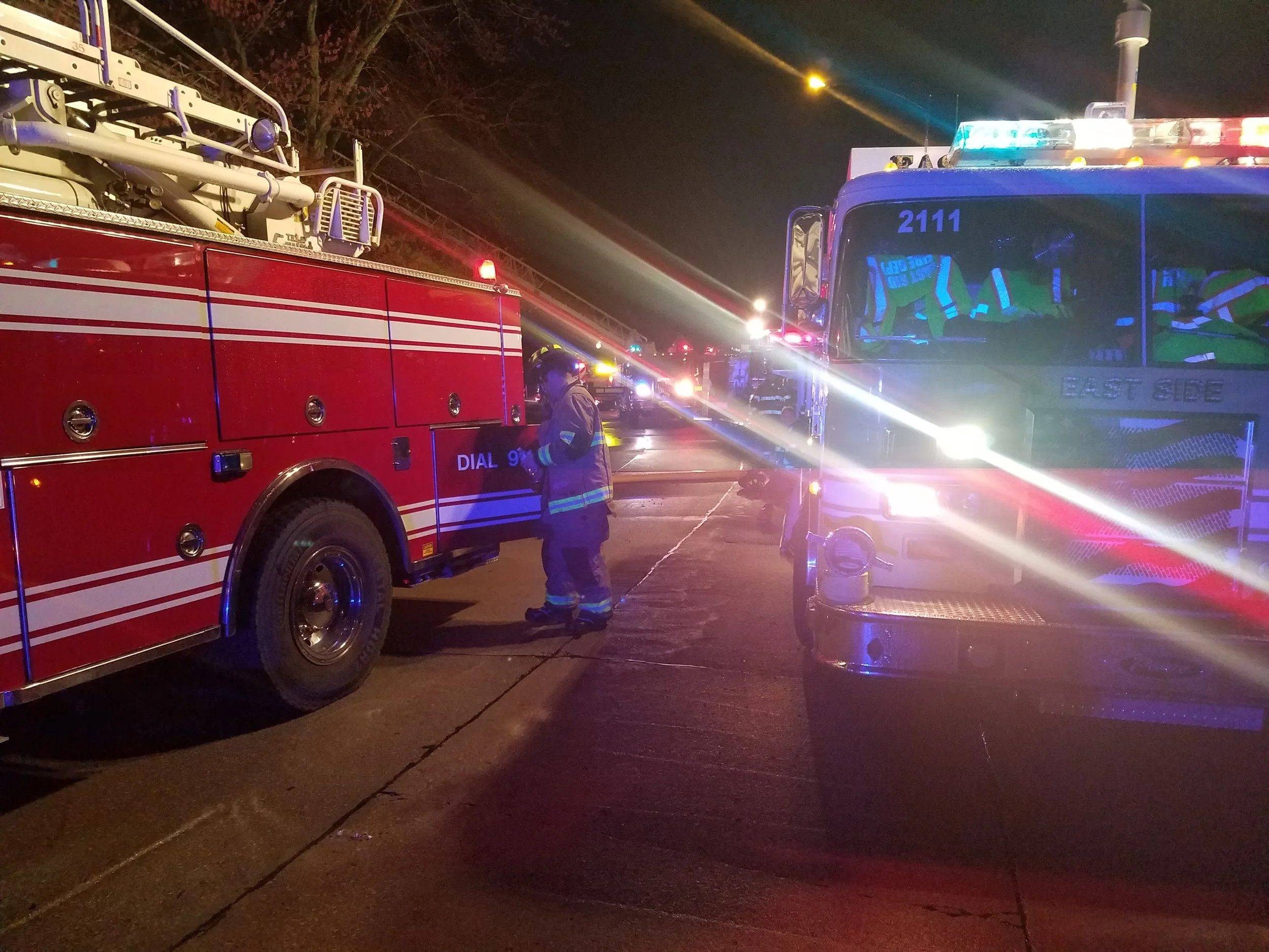 On 04/08/19, East Side Fire responded mutual aid to Swansea Fire Department for a residential structure fire. Firefighters assisted with fire suppression and overhaul. A quick knock down by the initial crews resulted in limited fire and smoke damage to the living space of the residence.